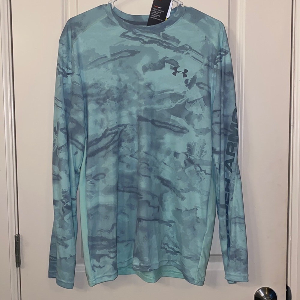 UNDER ARMOUR MENS FISHING LONG SLEEVED SHIRT